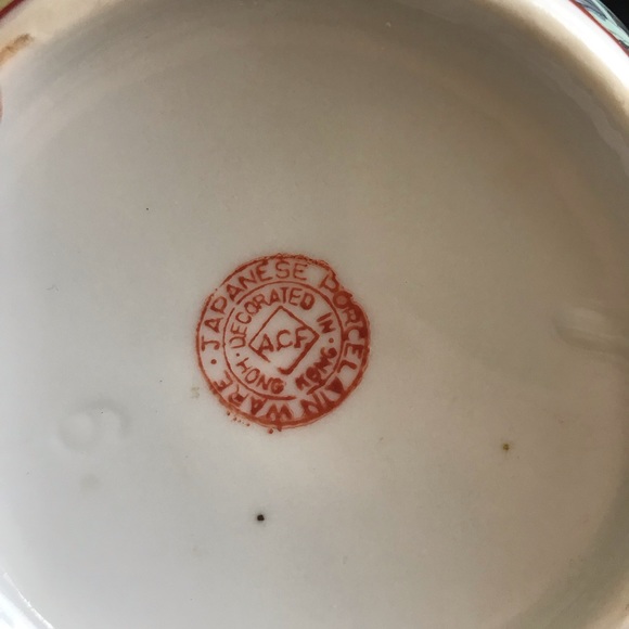 Hand painted Japanese antique teapot porcelain - Picture 3 of 5